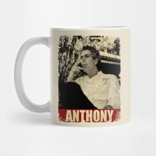 Anthony Bourdain - NEW RETRO STYLE Mug